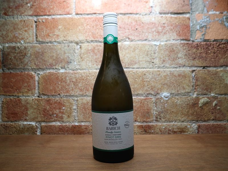 ON SPECIAL Babich Organic Pinot Gris, Marlborough NZ