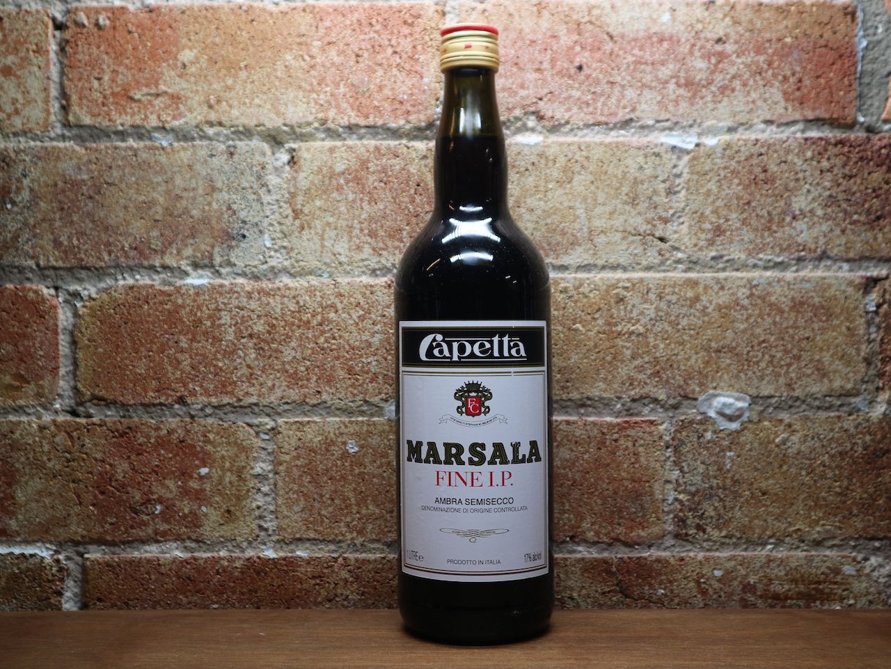 Capetta &#39;Fine I.P&#39; Ambra Semisecco Marsala 1L, Sicily ITA