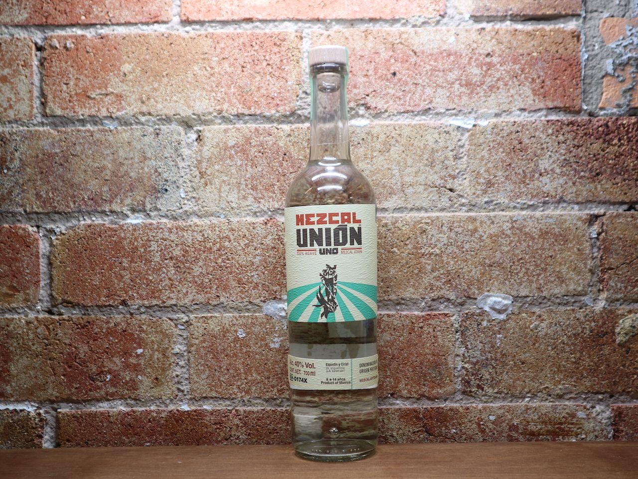 Mezcal Union Uno Joven, MEX