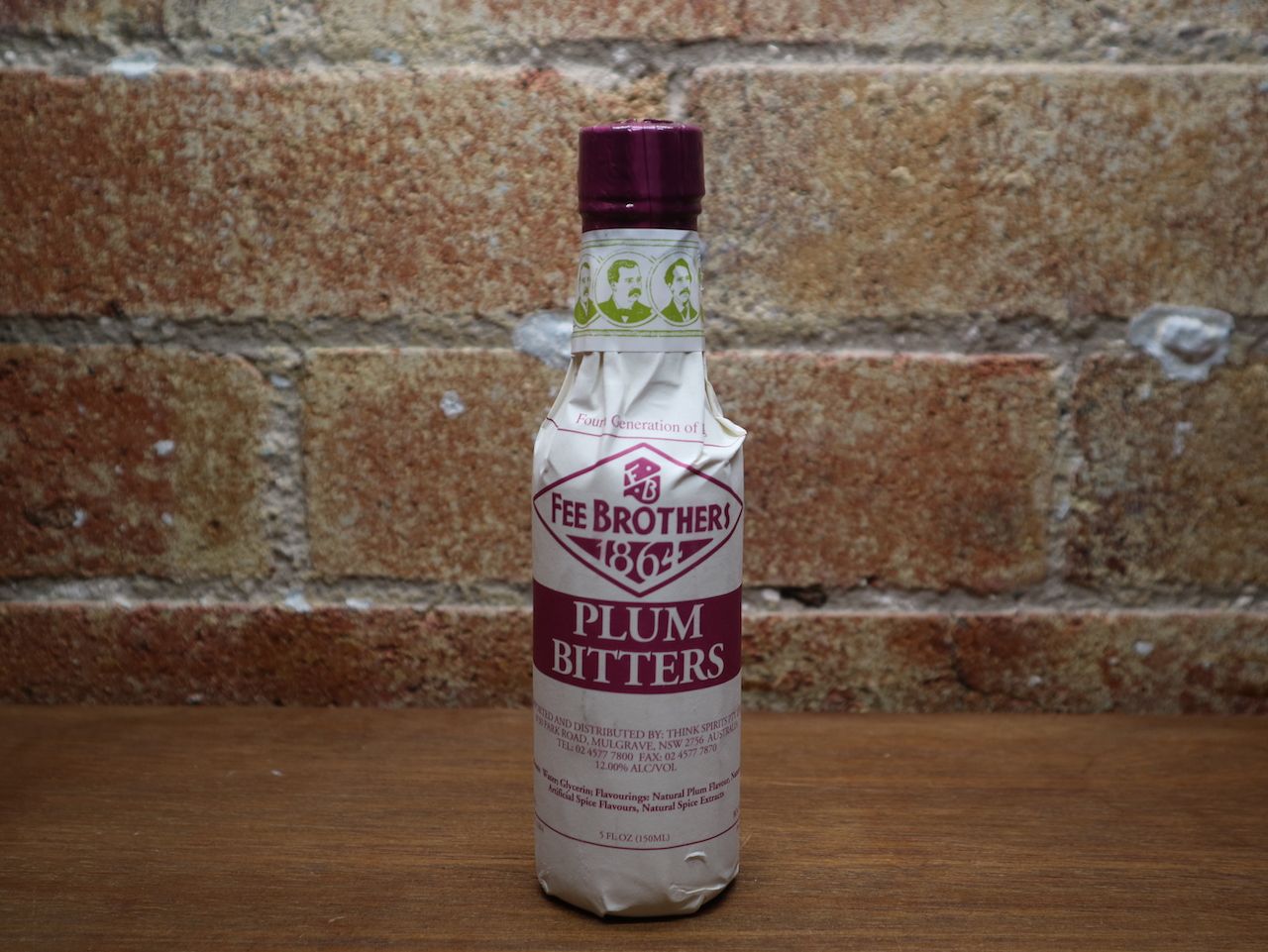 Fee Brothers Plum Bitters, USA