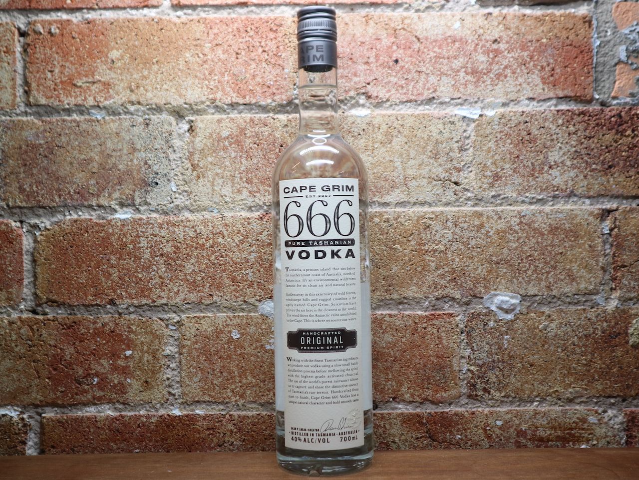 Cape Grim &#39;666&#39; Vodka, Tasmania