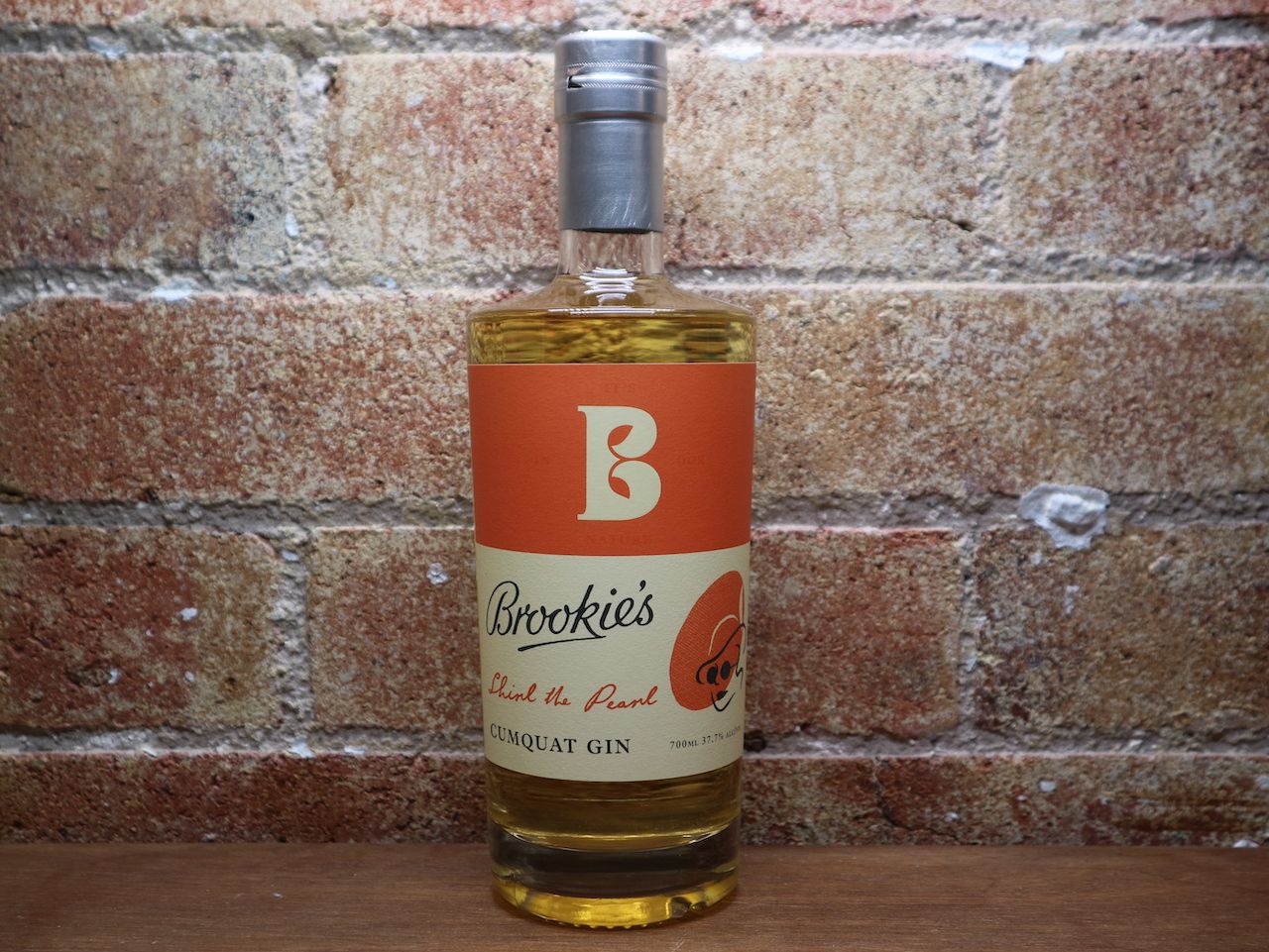 Brookies Shirl the Pearl Cumquat Gin, Byron Bay NSW