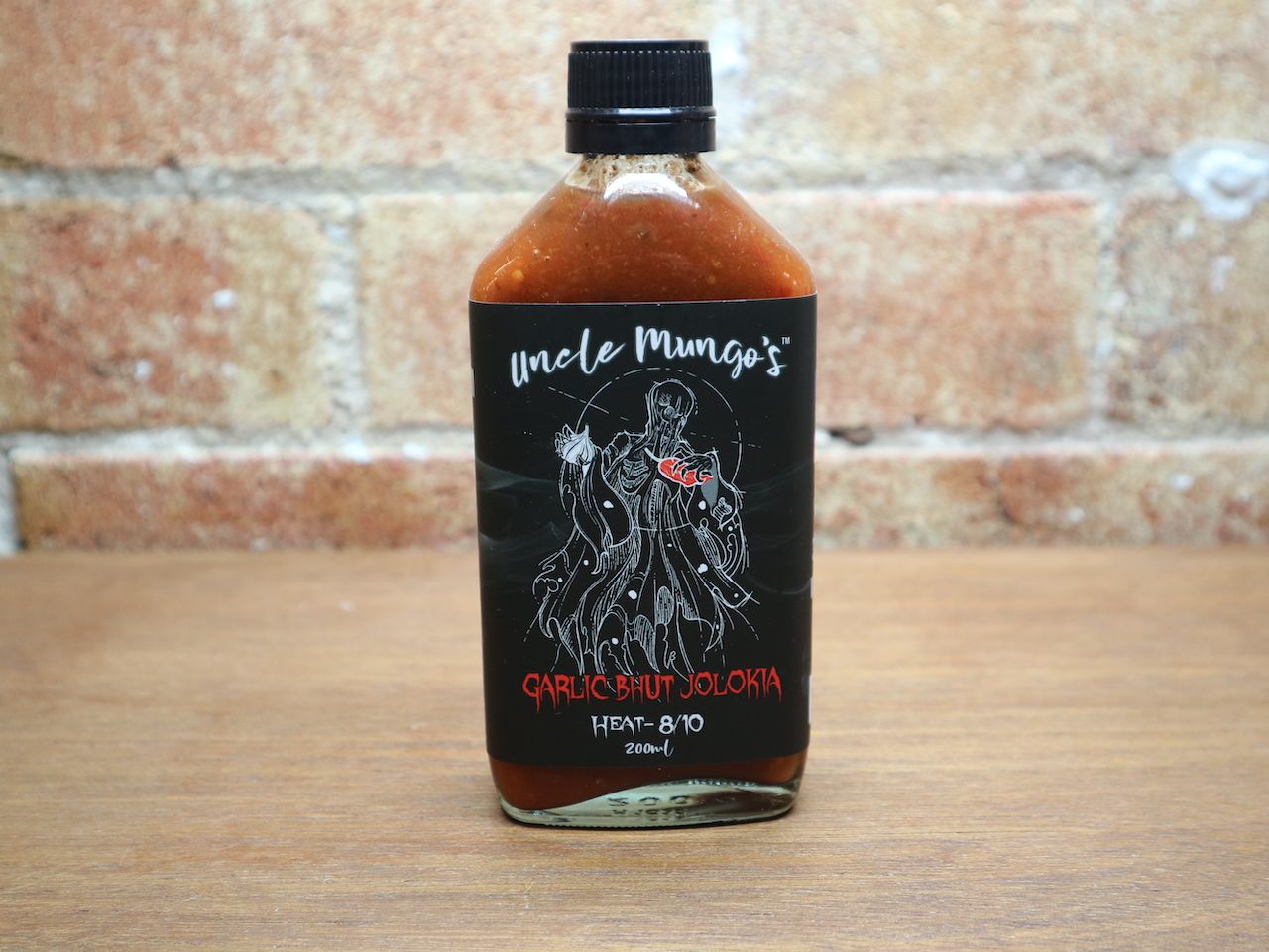 *SPECIAL* Uncle Mungos Garlic Bhut Jolokia Hot Sauce