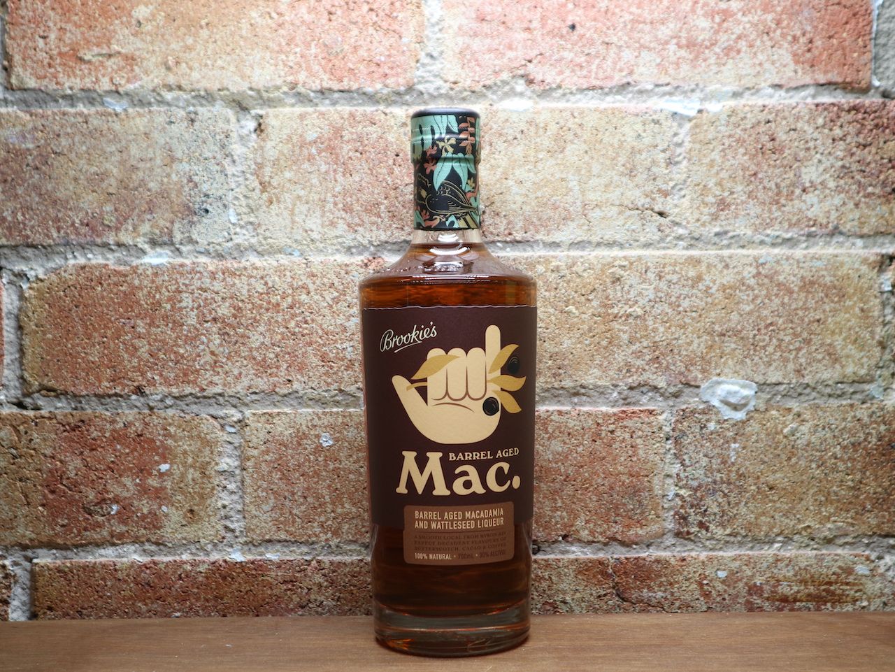 Brookies Barrel Aged Mac, Macadamia Liqueur