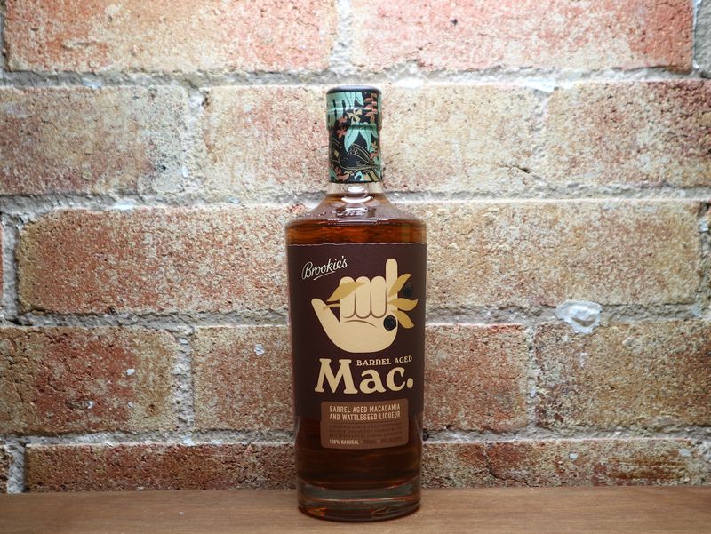 Brookies Barrel Aged Mac, Macadamia Liqueur