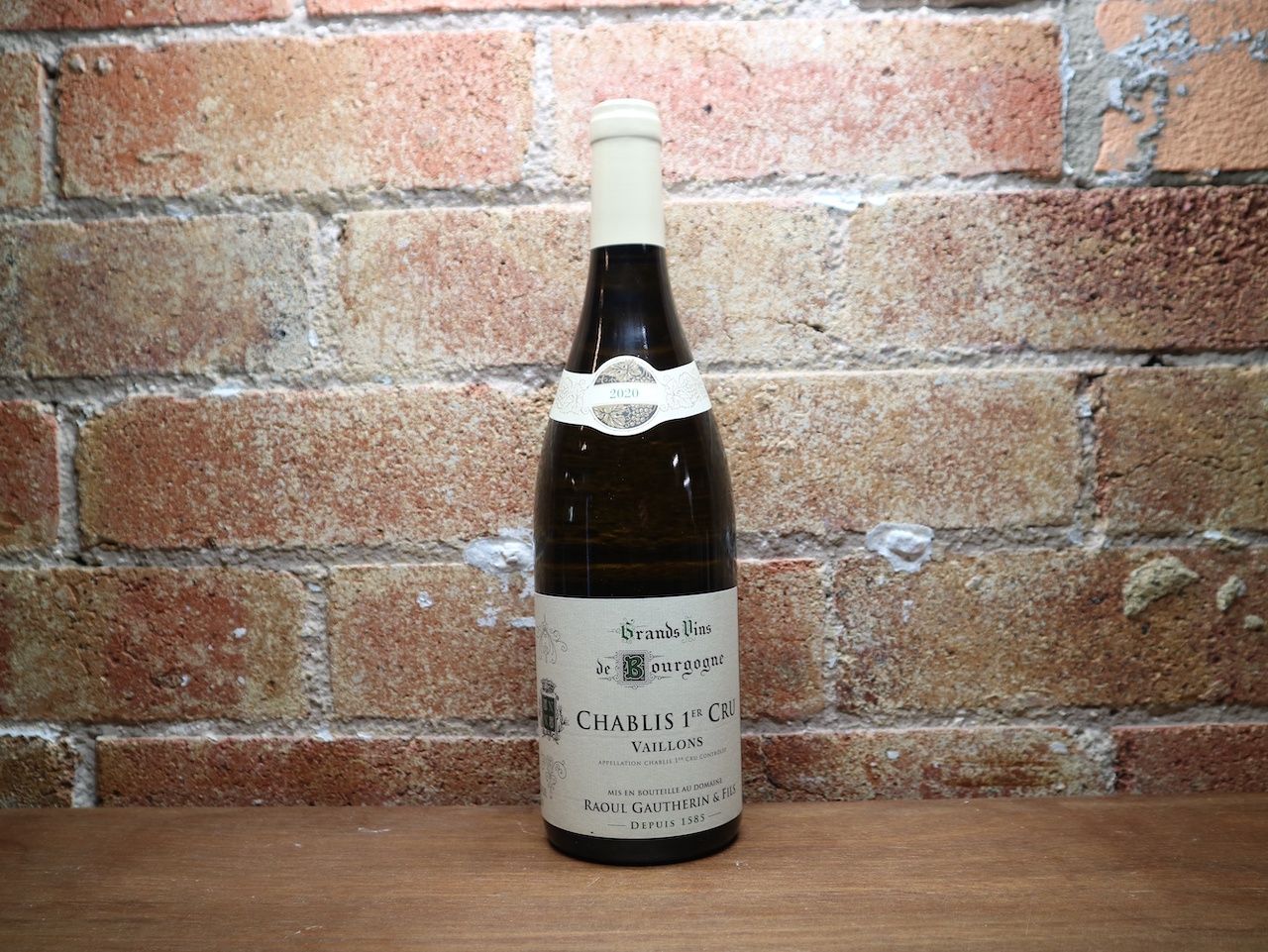 Raoul Gautherin &#39;Vaillons&#39; 1er Cru Chablis, Burgundy FRA