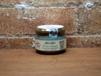 La Mère Lalie Paté de Campagne au sel de Guérande Country Style Paté 180g, FRA
