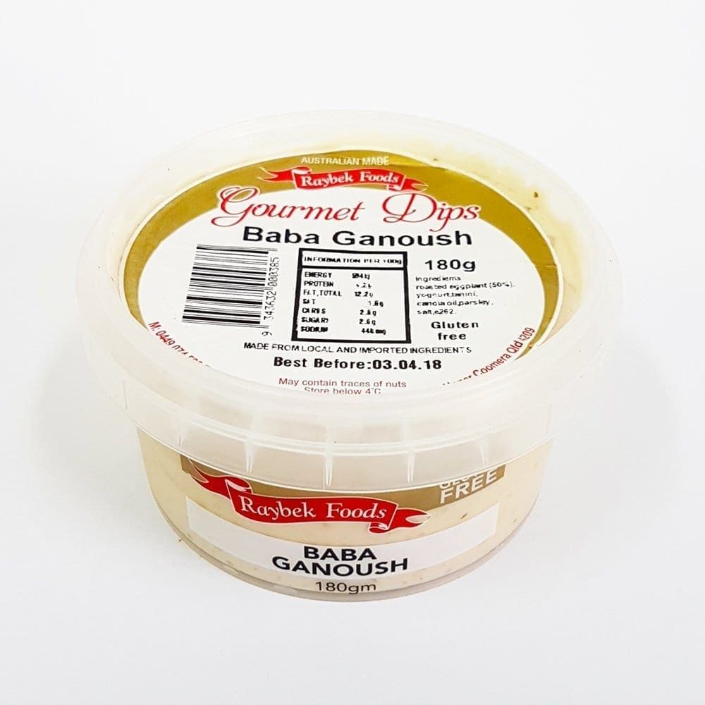 Raybek Foods Baba Ganoush 180g