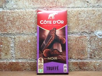 Côte d&#39;Or &#39;Truffé Noir&#39; Dark Chocolate with Ganache, FRA