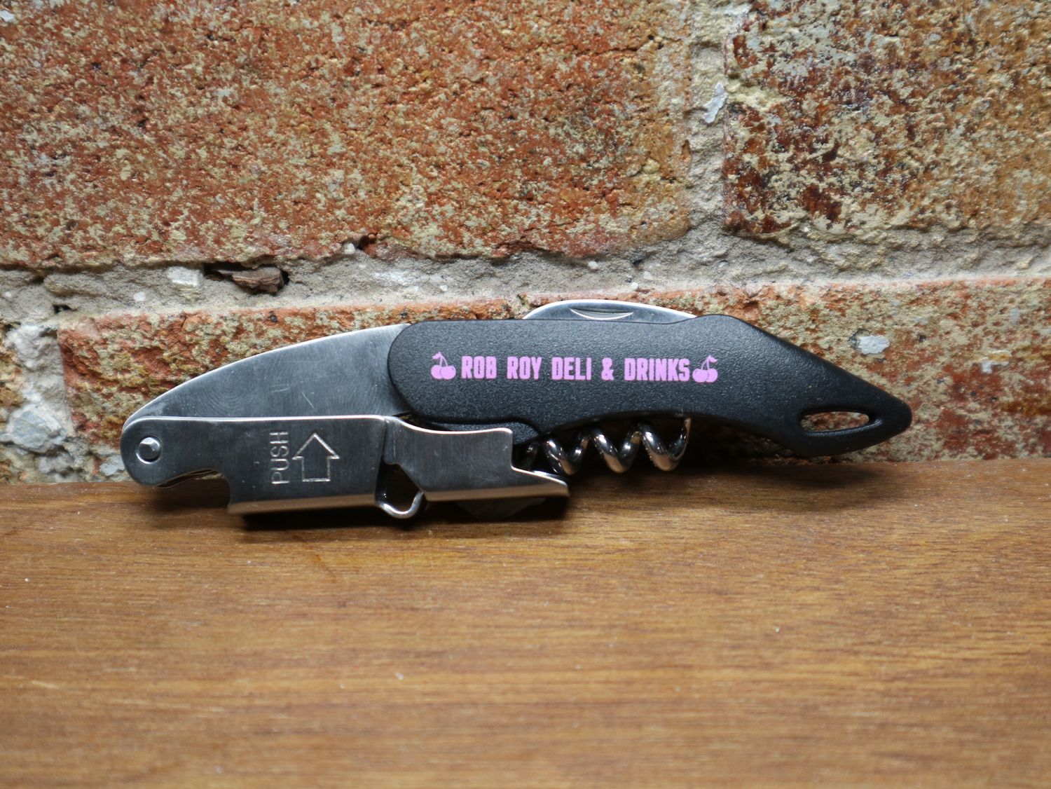 Rob Roy Deli &amp; Drinks Premium Waiter&#39;s Friend Bottle Opener