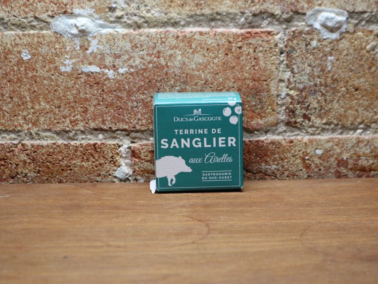 Ducs de Gascogne &#39;Terrine de Sanglier aux Airelles&#39; Wild Boar Terrine with Lingonberries 65g, FRA