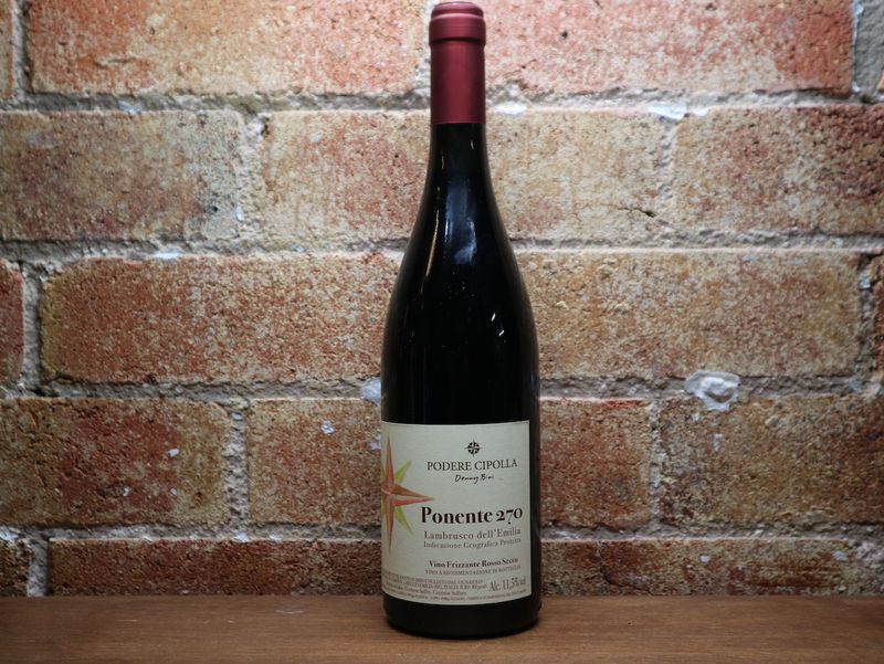 Denny Bini Podere Cipolla &#39;Ponente 270&#39; Lambrusco dell&#39;Emilia IGP, Emilia-Romagna ITA