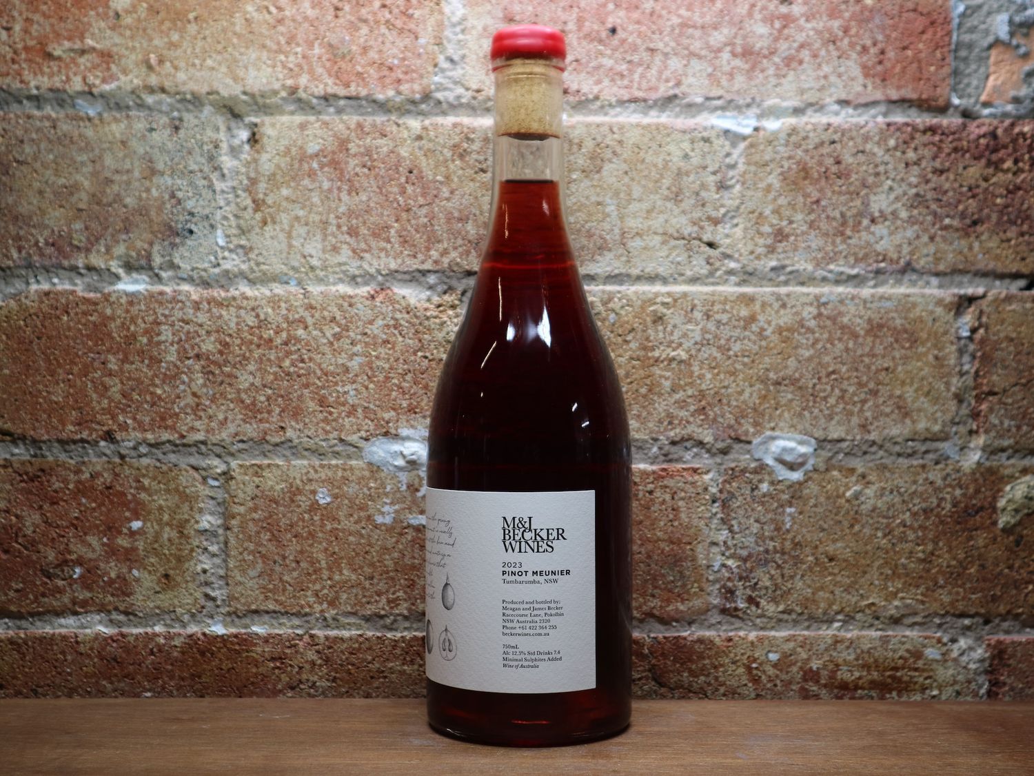M&amp;J Becker Pinot Meunier, Tumbarumba NSW
