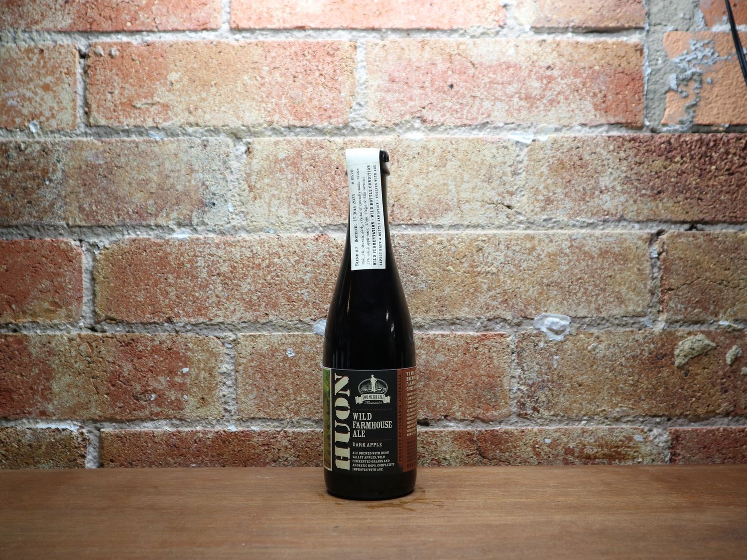 Two Metre Tall &#39;Huon Dark Apple&#39; Wild Ale fermented with Apples, TAS 375ml