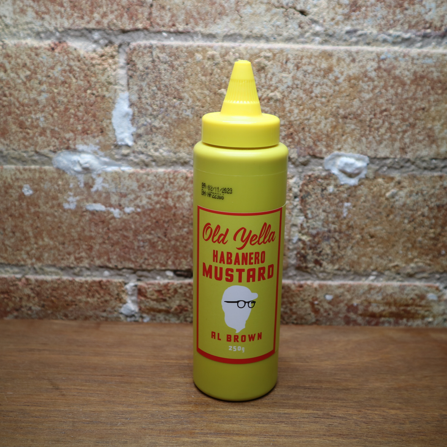 Al Brown Old Yella Habanero Mustard