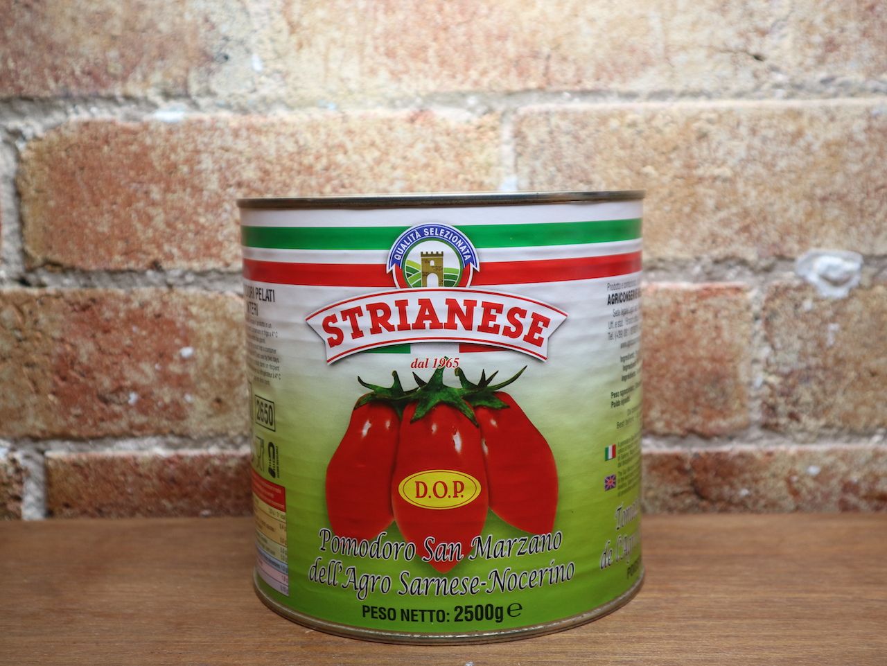 Strianese 'San Marzano D.O.P' Peeled Whole Tomatoes 2.5kg Can