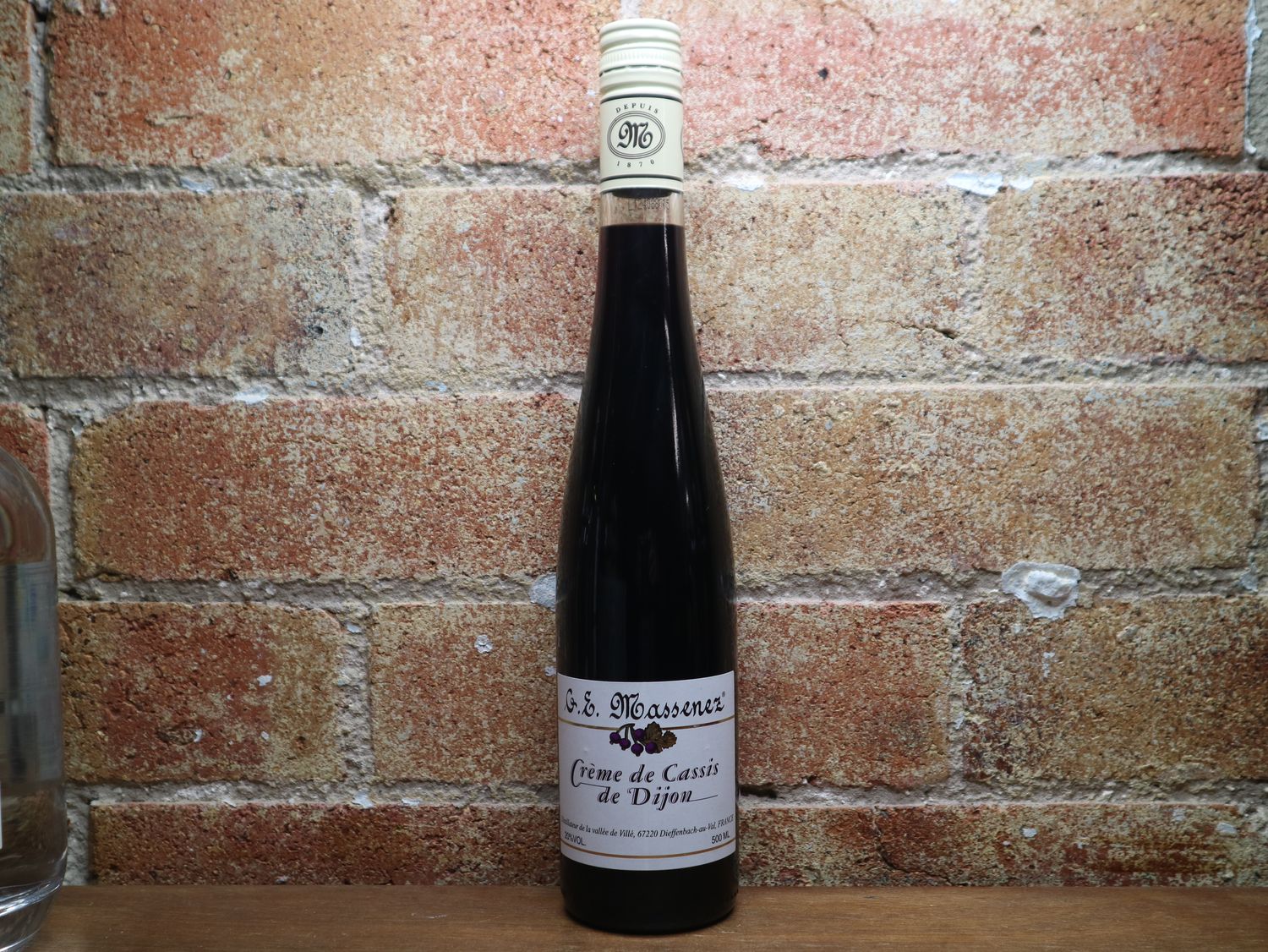 Massenez Crème de Cassis Blackcurrant Liqueur 500ml, FRA