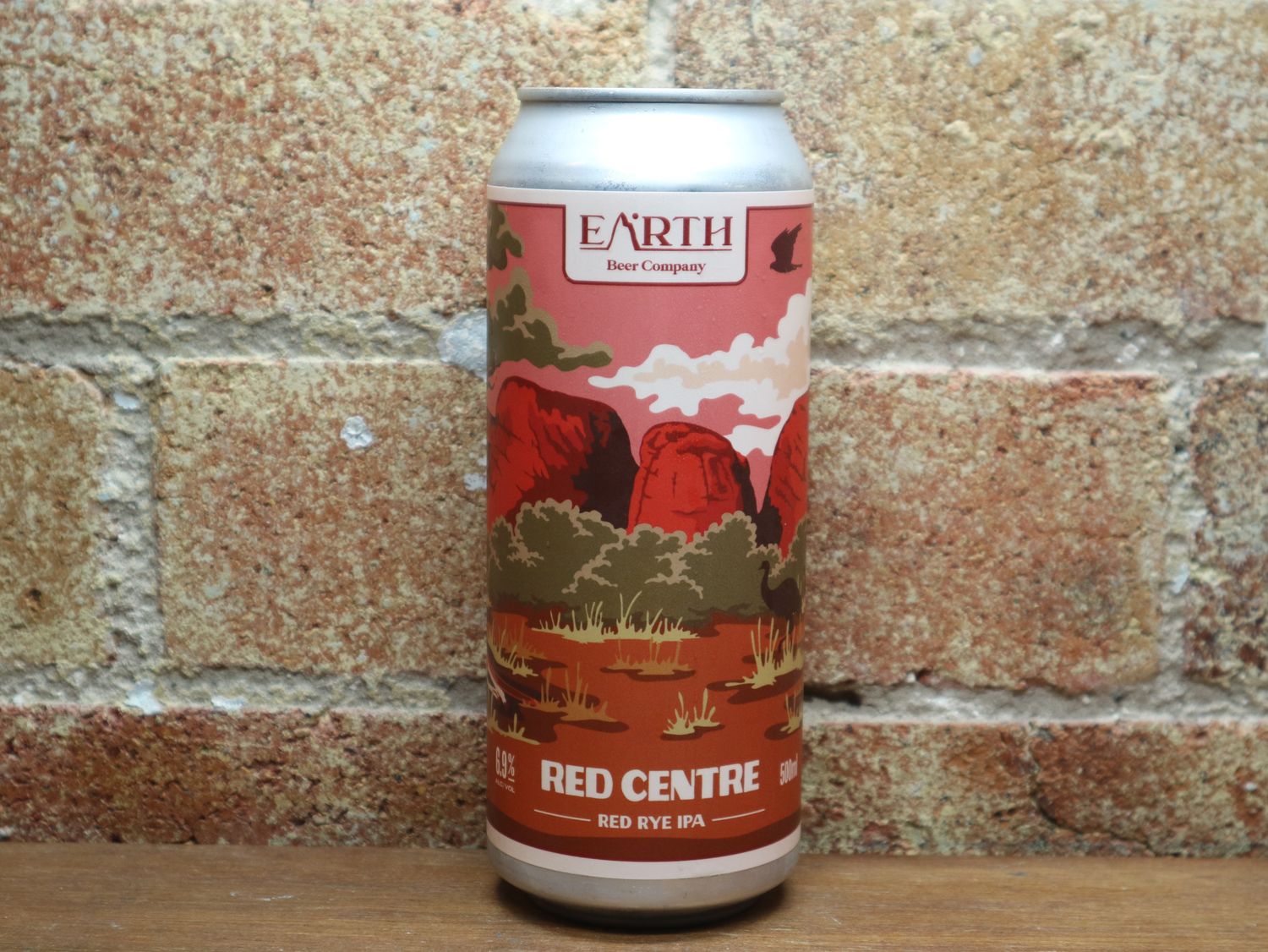 Earth Brewing 'Red Centre' Rye IPA 440ml