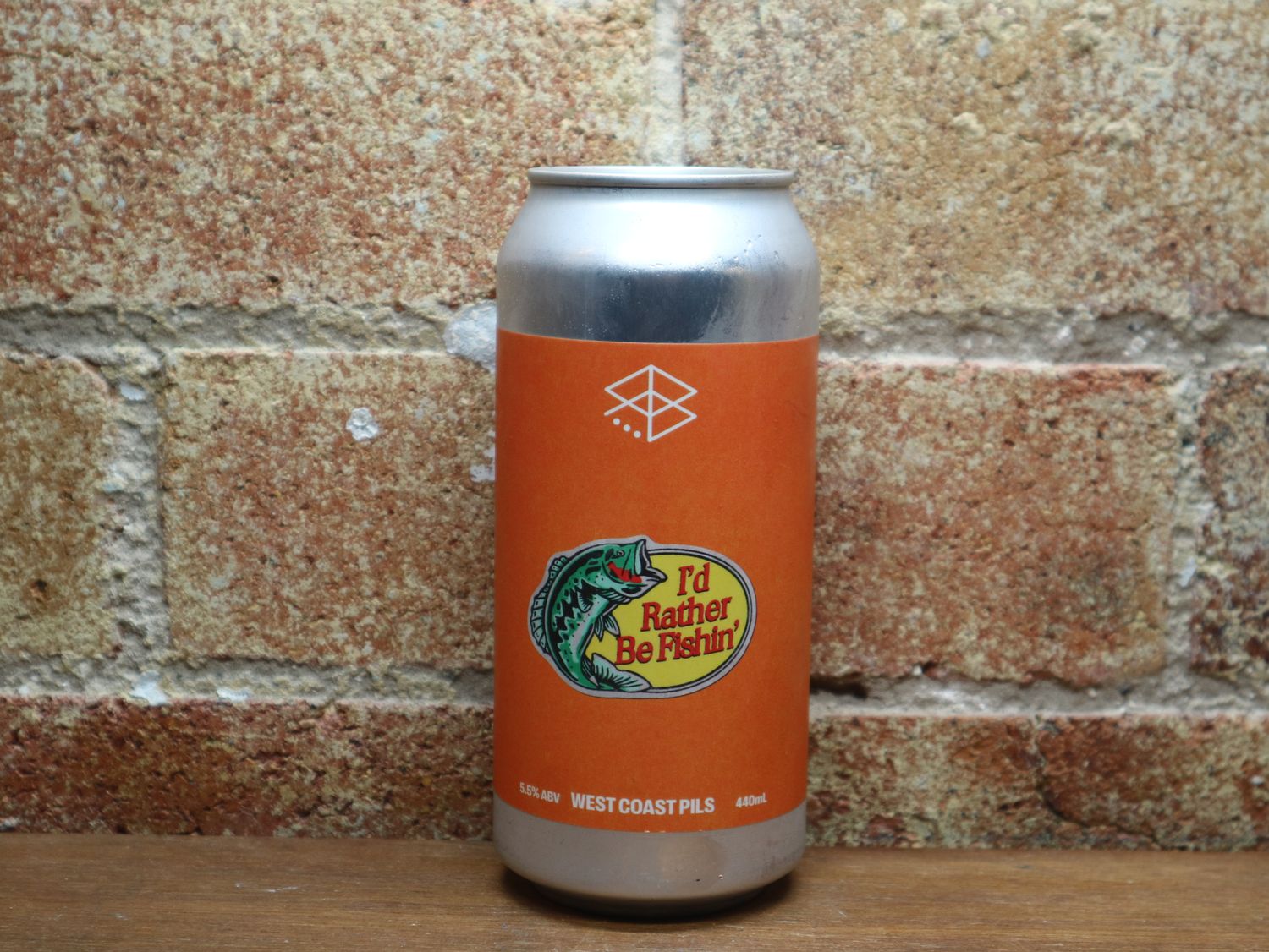 Range Brewing 'I’d Rather Be Fishing' West Coast Pilsner