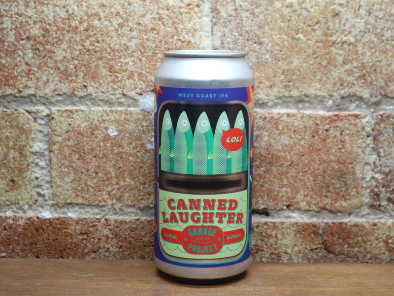 Garage Project "Canned Laughter" WCIPA 440ml, NZ
