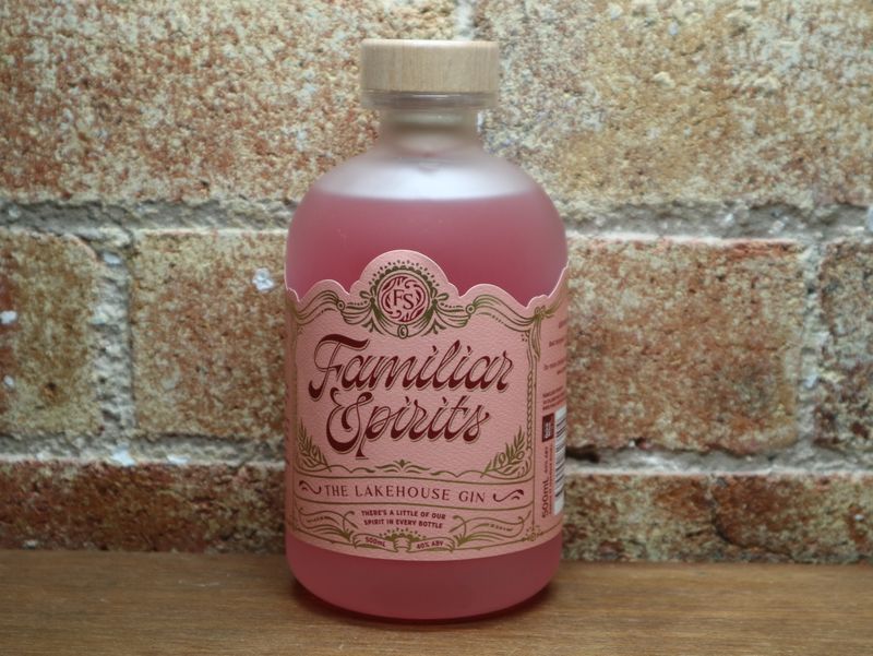 Familiar Spirits Grapefruit Gin ‘The Lakehouse Gin’, Burleigh Heads QLD 500ml