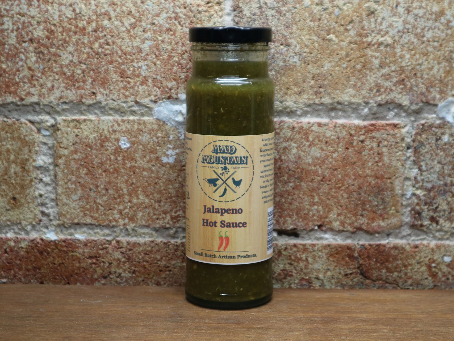 Mad Mountain Hot Sauces ‘Jalapeño’ 250g, Northern Rivers NSW