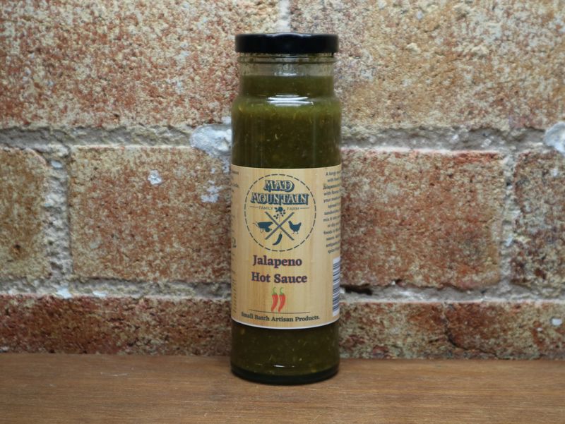 Mad Mountain Hot Sauces ‘Jalapeño’ 250g, Northern Rivers NSW