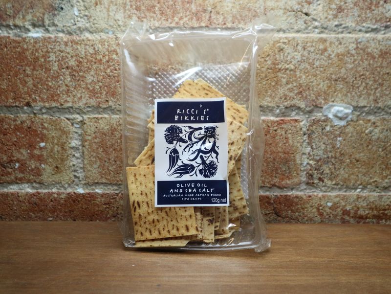 Ricci’s Bikkies Olive Oil &amp; Sea Salt Flavour 100g