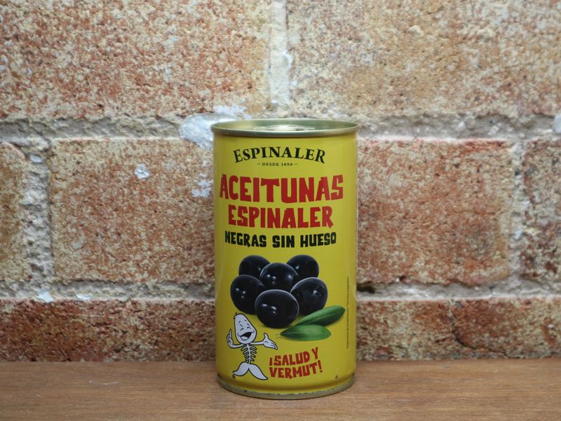 Espinaler Black Olives 350g, ESP