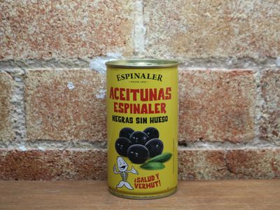 Espinaler Black Olives 350g, ESP
