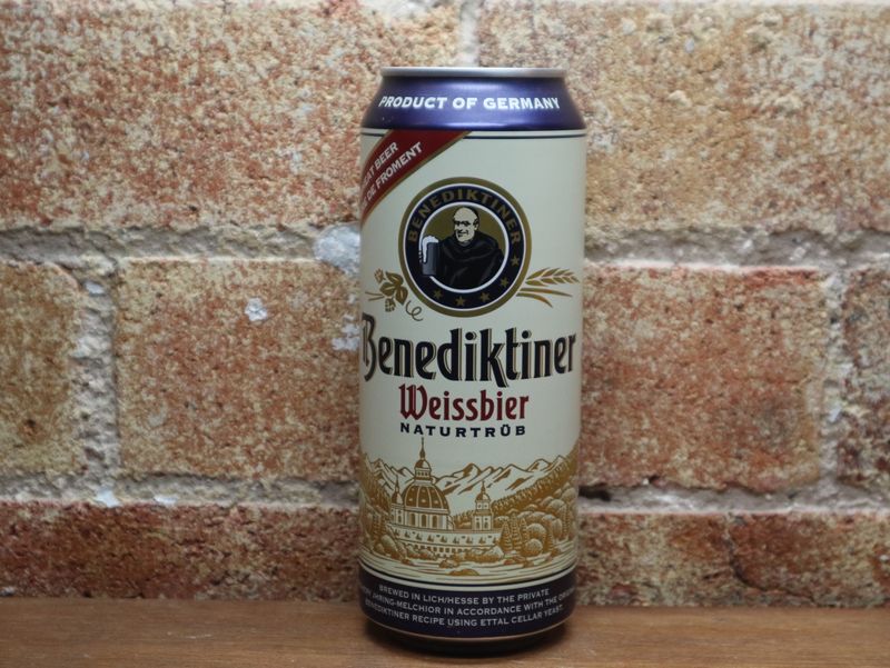 Benediktiner Weissbier 500ml CANs, GER