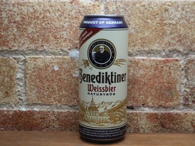 Benediktiner Weissbier 500ml CANs, GER