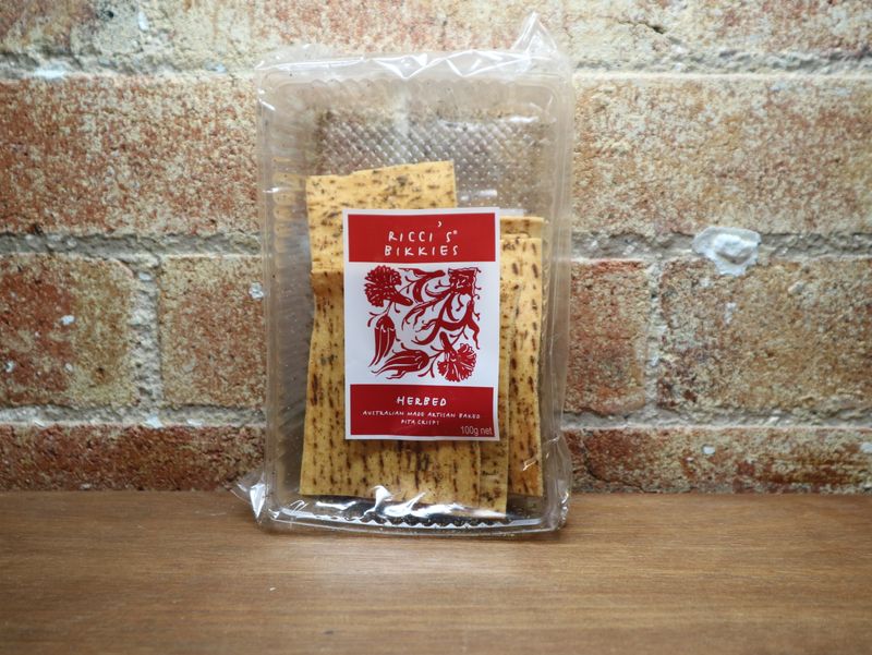 Riccis Bikkies Herbed Flavour 100g