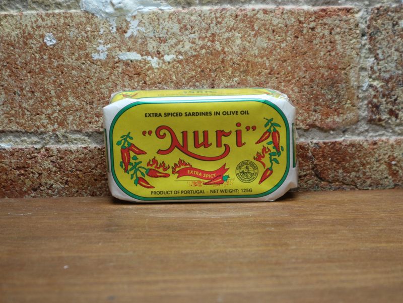 Nuri Extra Spicy Sardines in Olive Oil 125g