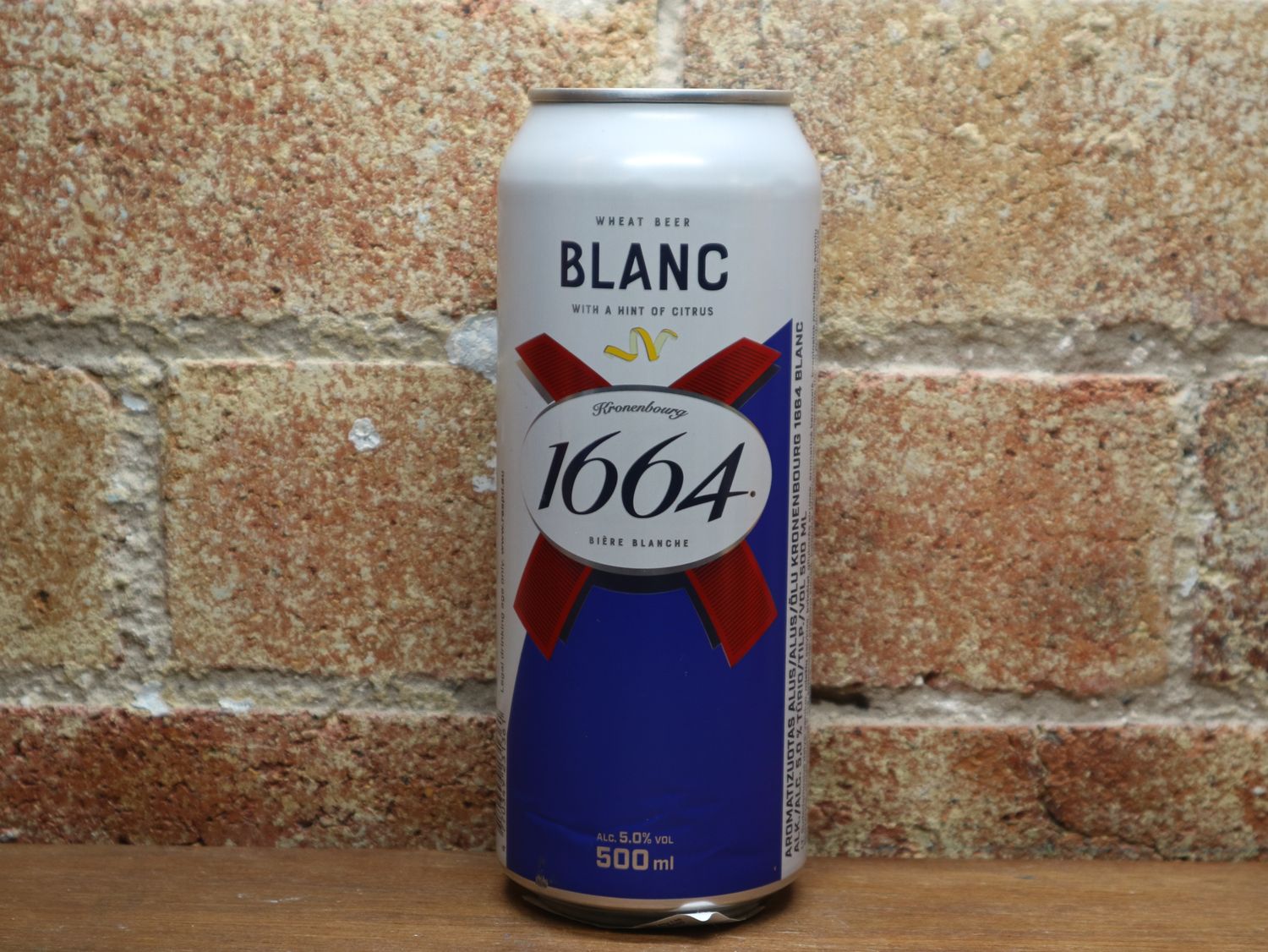Kronenbourg 1664 ‘Blanc’ White Ale 500ml, FRA