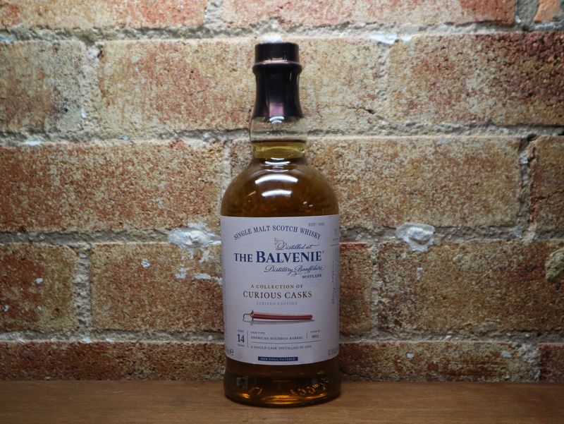 Balvenie 14 yo ‘Curious Cask -American Bourbon Barrel’ Scotch Whisky, SCO