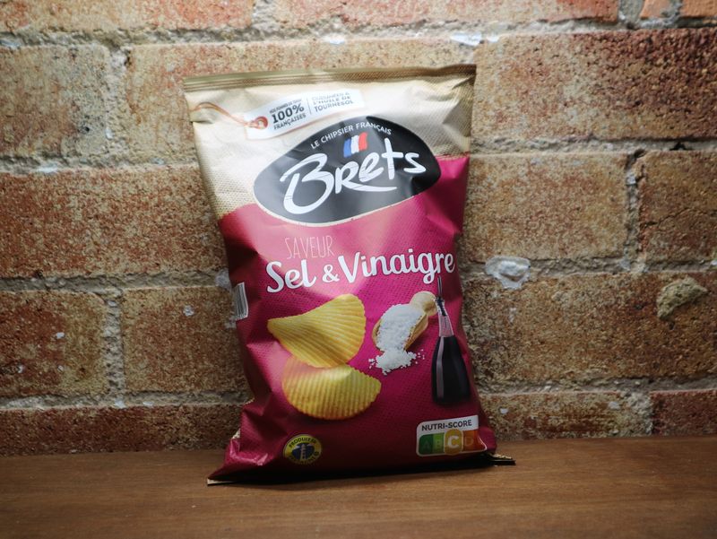 Brets 'Salt and Vinegar' Chips 125g