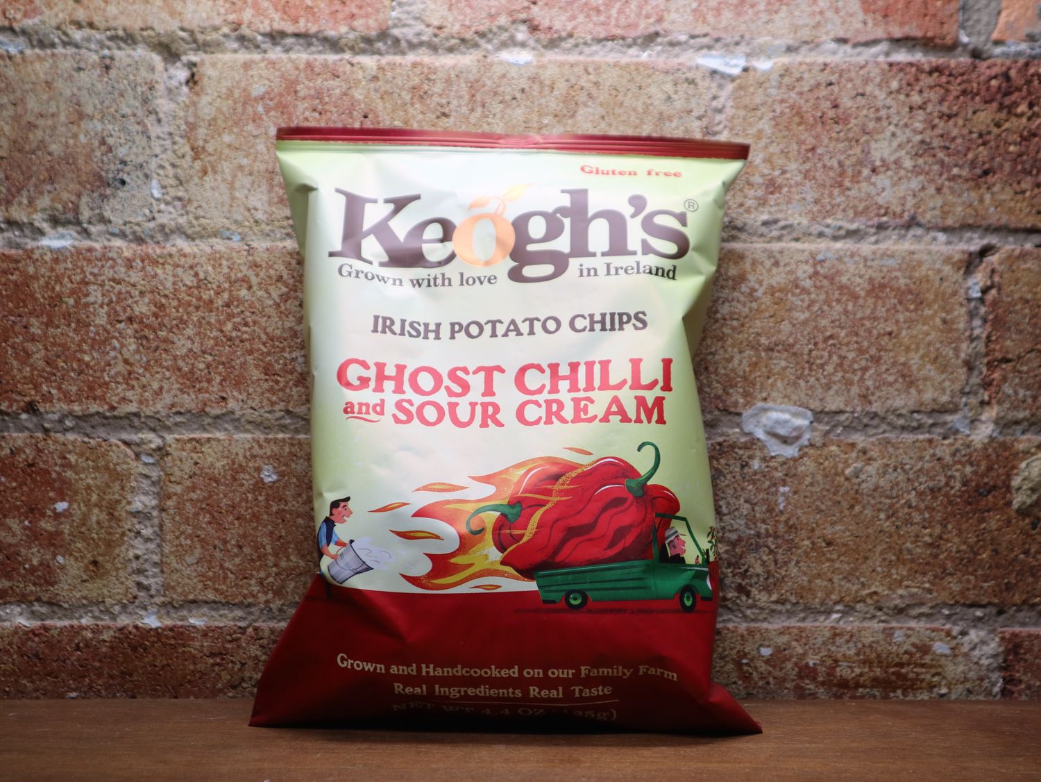 Keogh's Atlantic Ghost Chilli and Sour Cream 125g, IRE