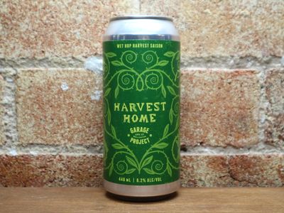 Garage Project 'Harvest Home' Wet Hop Saison 440ml, NZ