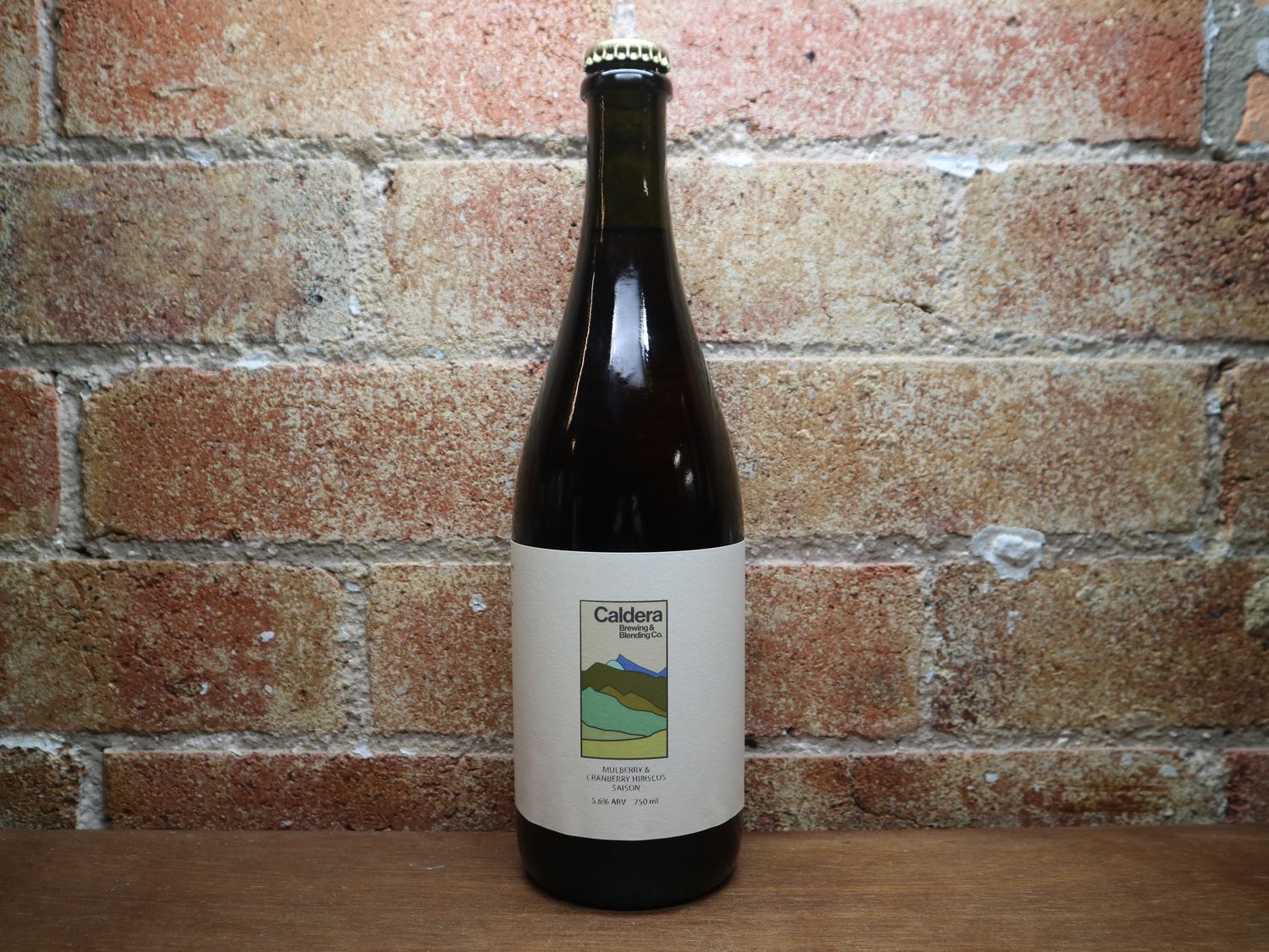 Caldera Brewing Barrel Aged 750ml Mulberry &amp; Cranberry Hibiscus Saison