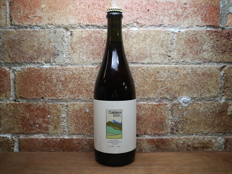 Caldera Brewing Barrel Aged 750ml Mulberry &amp; Cranberry Hibiscus Saison