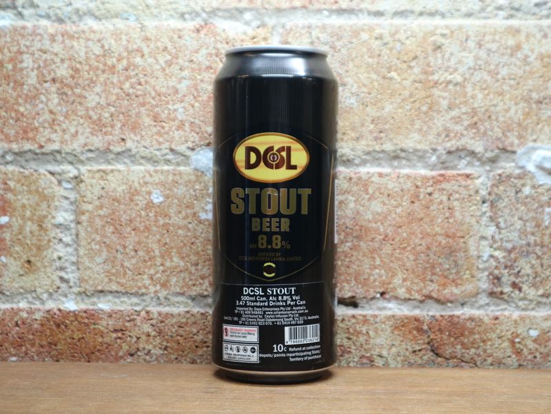 DCSL Stout 500ml CANS, Sri Lanka