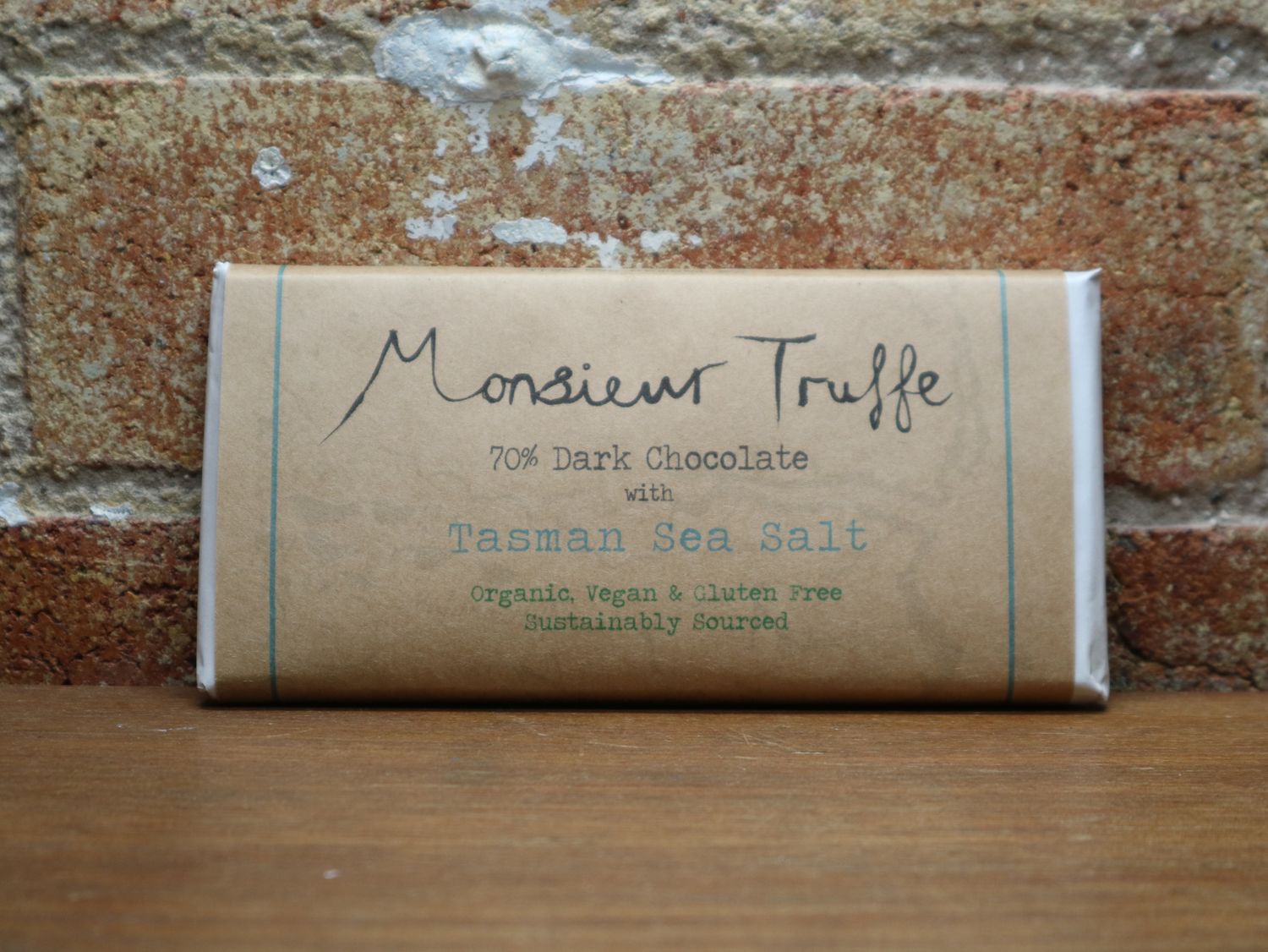 Monsieur Truffe 'Tasman Sea Salt' Dark Chocolate 90g, Melbourne VIC