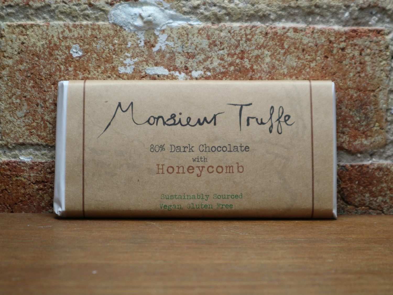 Monsieur Truffe 'Honeycomb' 80% Dark Chocolate 90g, Melbourne VIC