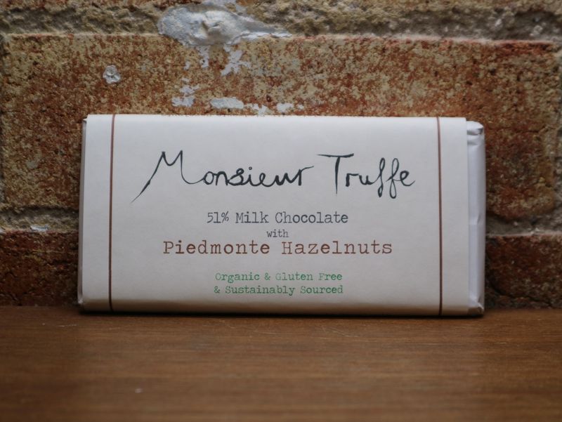Monsieur Truffe 'Hazelnut' Milk Chocolate 90g, Melbourne VIC