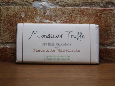 Monsieur Truffe 'Hazelnut' Milk Chocolate 90g, Melbourne VIC