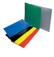 Carpeta Plástica Con Elástico A4