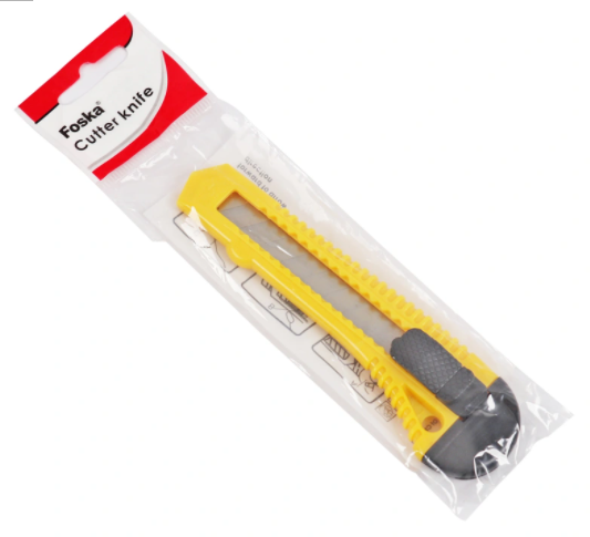 Cortante trincheta de plástico ancho Fluo