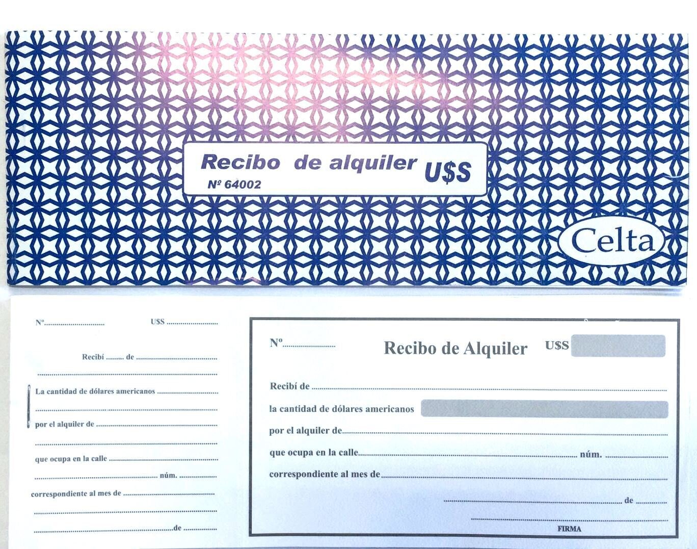 Recibo de Alquiler en Pesos