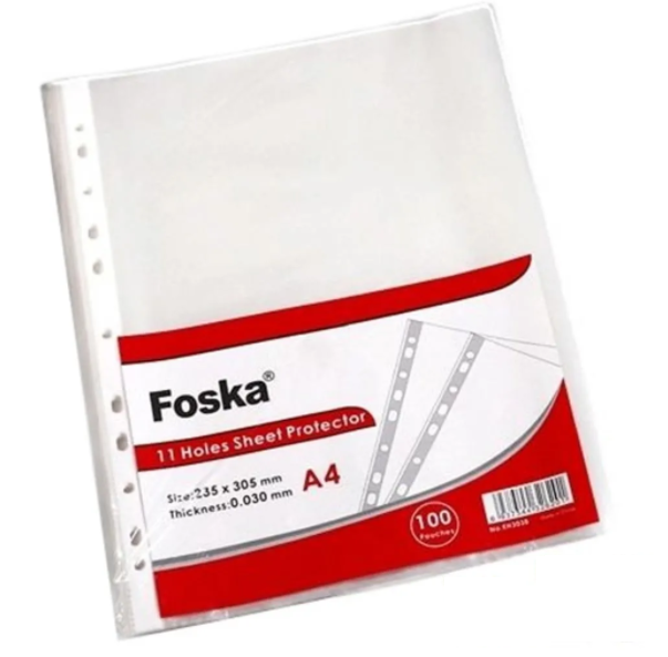 Fundas A4 paquete de 100 unidades